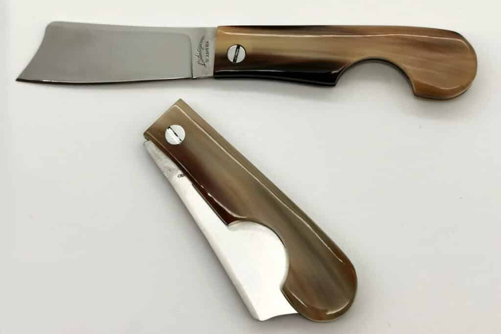 Ox Horn Mozzetta Knife Cigar Cutter - Smoking and Office Accessories - Knife Shop L'Artigiano Scarperia - 01