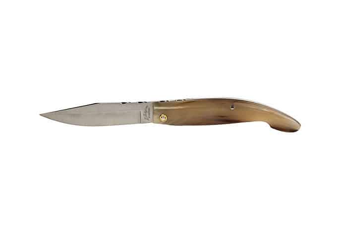 Neapolitan Regional Knife with ox horn handle - Italian Regional Knives - Knife Shop L'Artigiano Scarperia - 01
