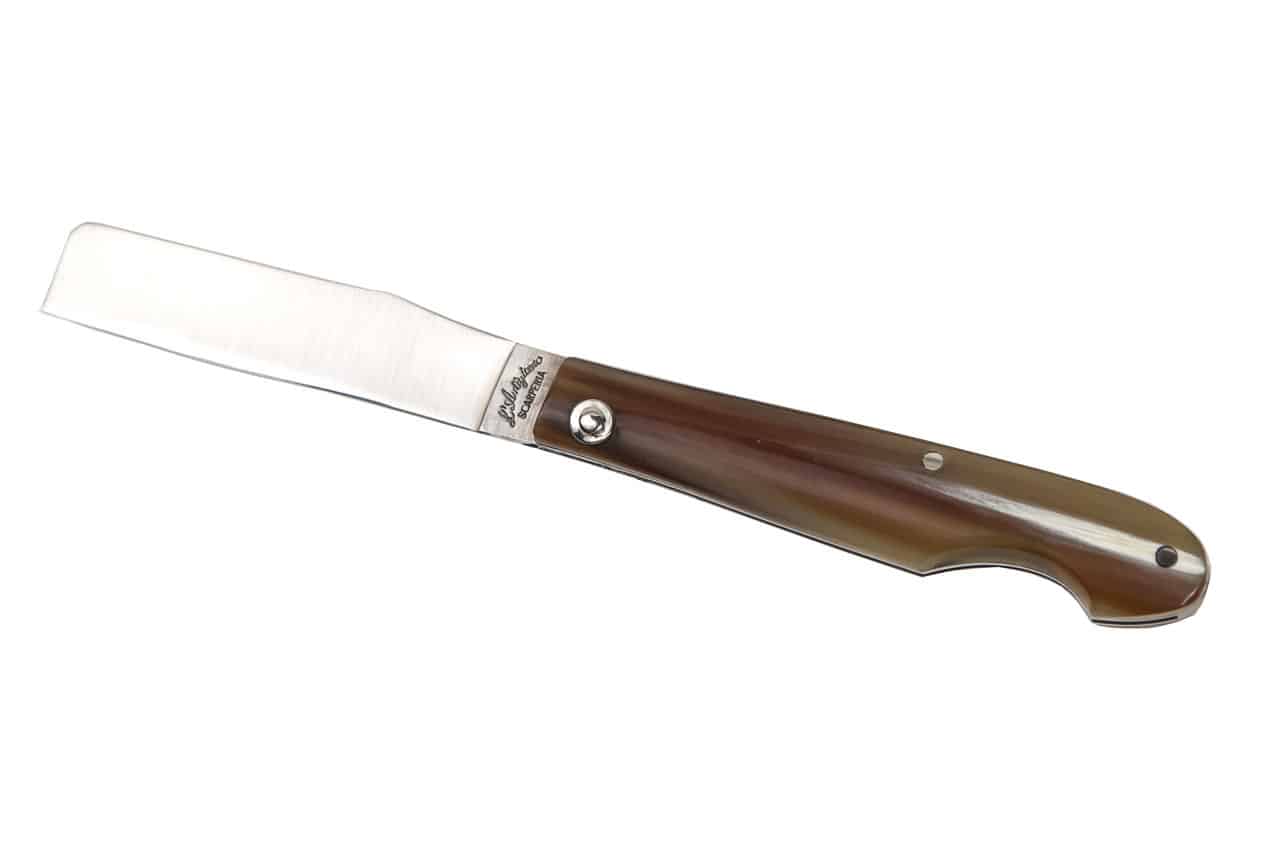 Ox Horn "Giolitti" Mozzetta Knife Cigar Cutter - Smoking and Office Accessories - Knife Shop L'Artigiano Scarperia - 02