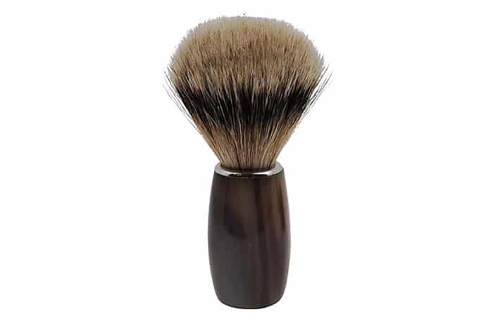 Badger and Ox Horn shaving brush - Personal Care Accessories - Knife Shop L'Artigiano Scarperia - 01
