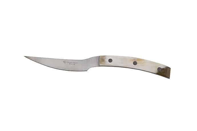 Eagle Beak Steak Knife with Ox Horn Handle - Steak and Table Knives - Knife Shop L'Artigiano Scarperia - 01