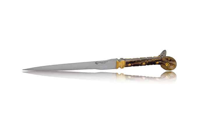 Historic "Sfondagiacco" Armour-piercing Knife - Historical knives - Knife Shop L'Artigiano Scarperia - 01