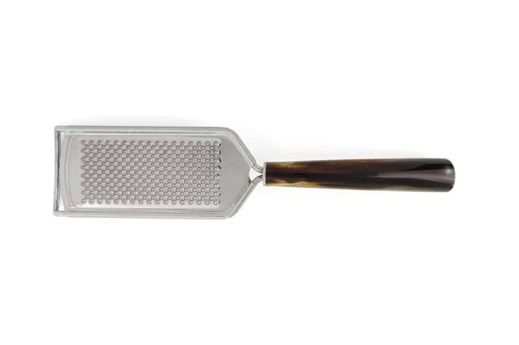 Cheese Grater with Ox Horn Handle - Cheese Knives and Accessories - Knife Shop L'Artigiano Scarperia - 01