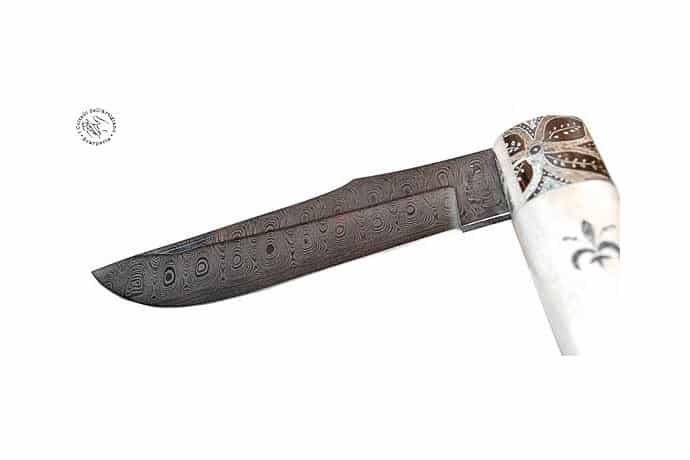 Fiorentino Regional Knife with elk antler handle - Italian Regional Knives - Knife Shop L'Artigiano Scarperia - 02