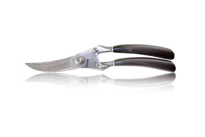 Forged Poultry Shears with Ox Horn Handles - Kitchen Knives and Accessories - Knife Shop L'Artigiano Scarperia - 01