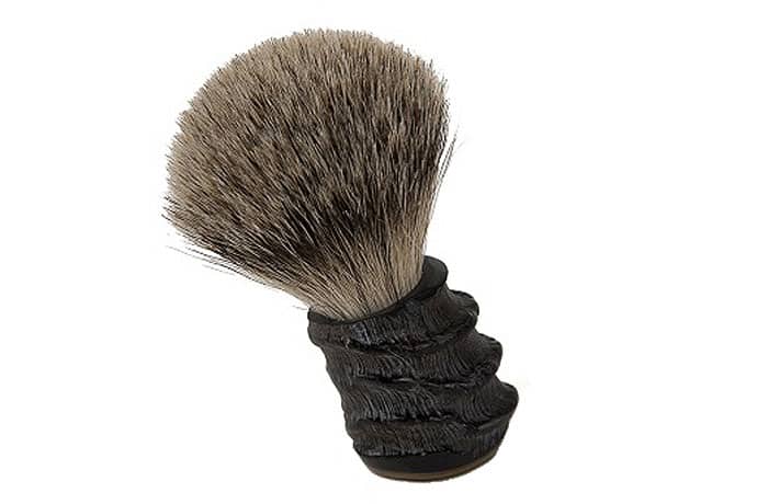 Badger and Springbok Antelope Horn shaving brush - Personal Care Accessories - Knife Shop L'Artigiano Scarperia - 01