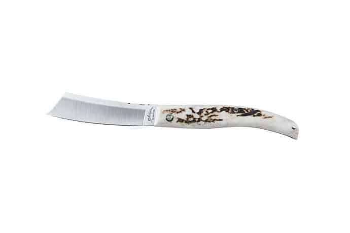 Deer Antler Rasolino Knife - Italian Regional Knives - Knife Shop L'Artigiano Scarperia - 01
