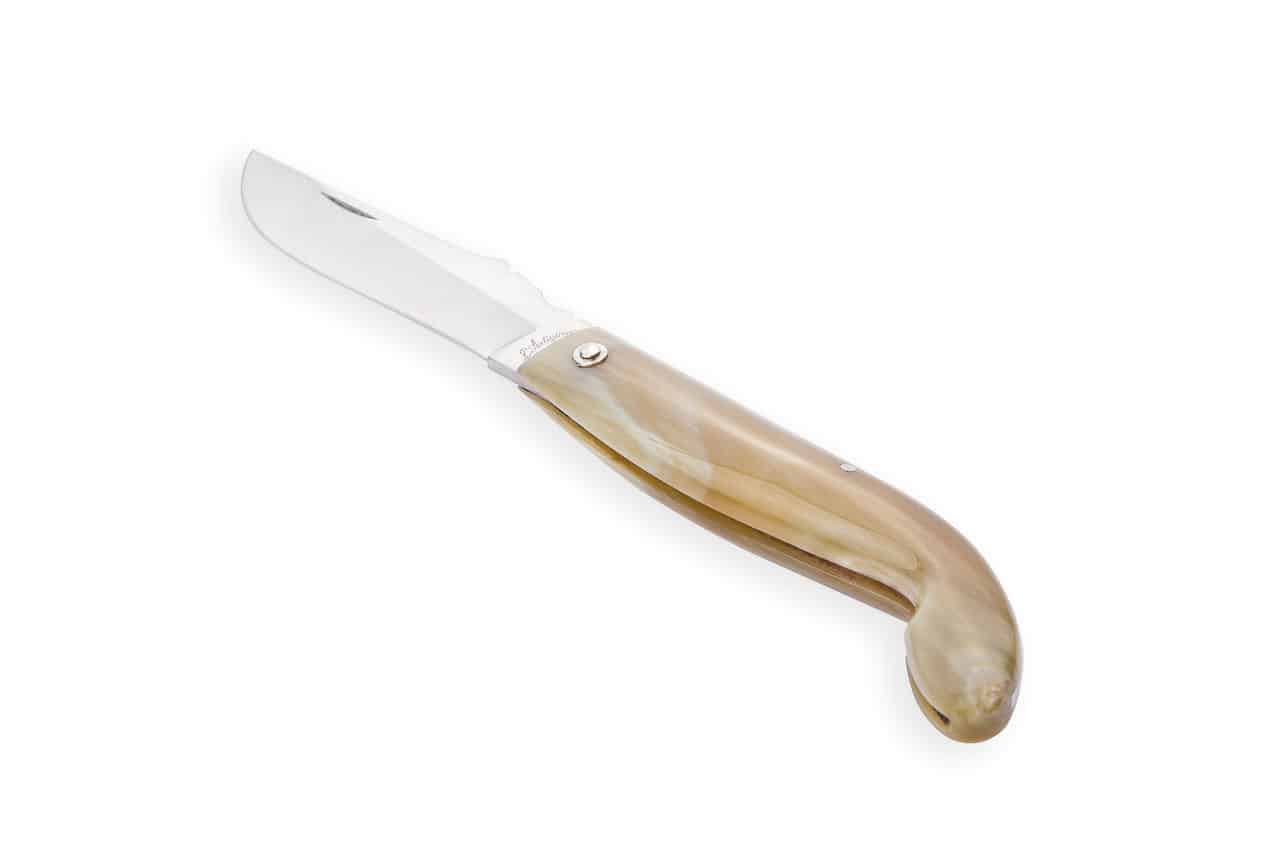 Regional Siena-style Knife with Ox Horn Handle - Italian Regional Knives - Knife Shop L'Artigiano Scarperia - 02