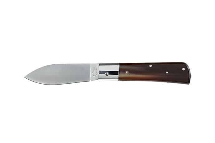 Mugello Hunting Knife with Ox Horn Handle - Italian Regional Knives - Knife Shop L'Artigiano Scarperia - 01