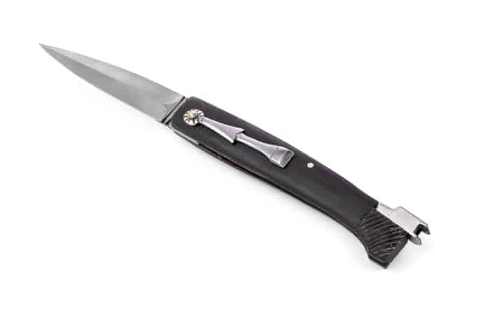 Aged Effect Percussion Cap Screwdriver Knife - Historical knives - Knife Shop L'Artigiano Scarperia - 02
