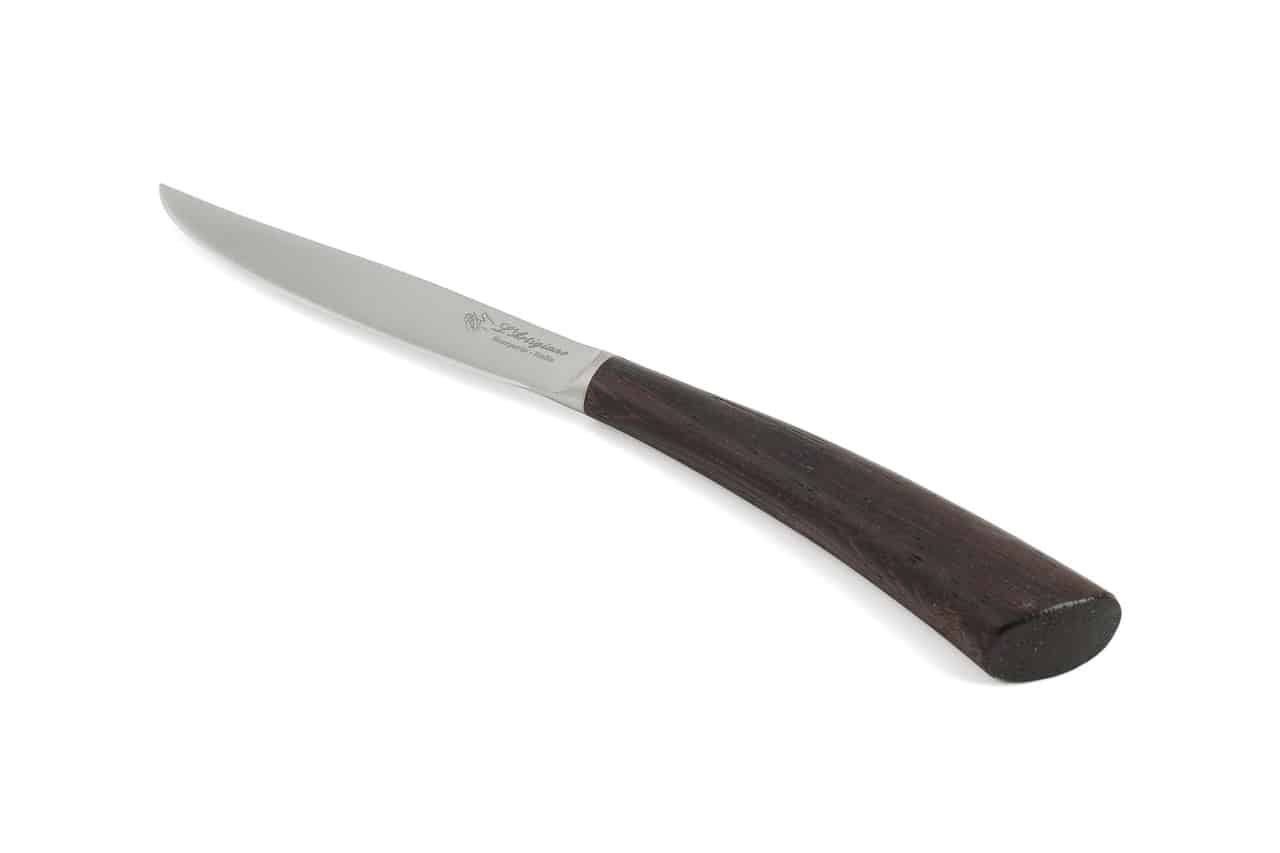 Nobile Steak Knife with Ebony Handle - Steak and Table Knives - Knife Shop L'Artigiano Scarperia - 02